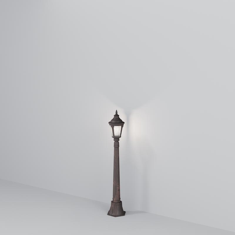  Светильник Goiri 1х60Вт E27 IP44 ландшафтный Maytoni O028FL-01BZ фото в каталоге от BTSprom.by