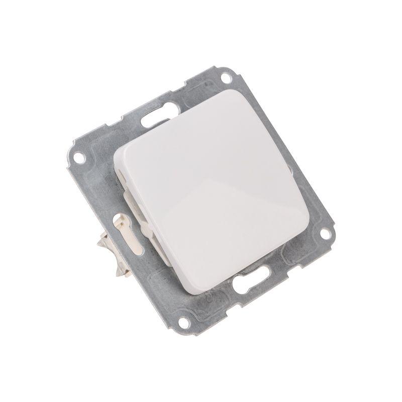  Выключатель 1-кл. СП DEA 10А механизм бел. Kranz KR-78-0200 фото в каталоге от BTSprom.by