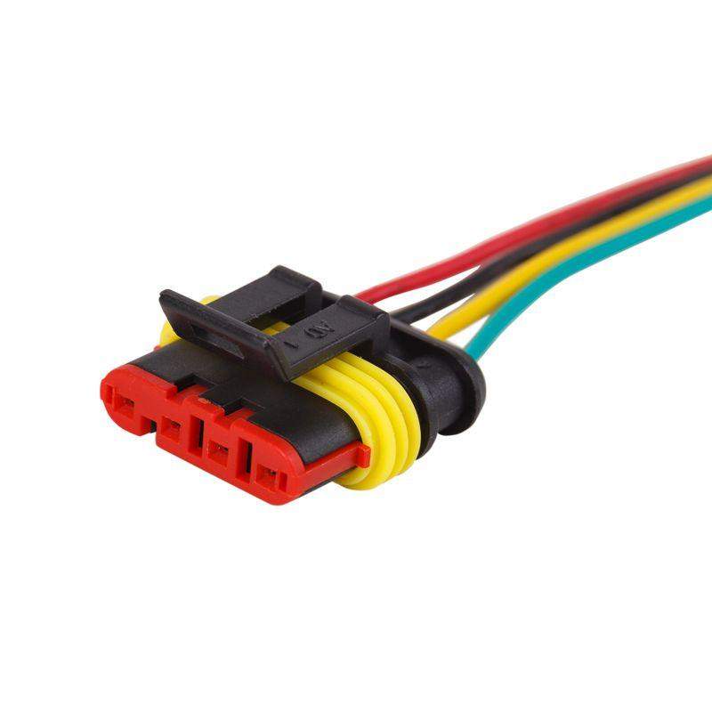разъем автомобильный dj7041-1.5-21 гнездо с проводом 20см (4-конт.) 16-0314-9 от BTSprom.by