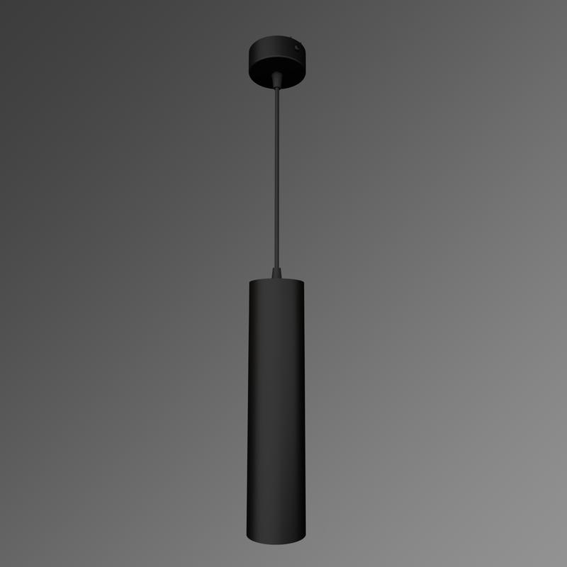 светильник rve-avion-70-300-p 14вт 4000к 60град. cri90 подвесной вертикал. труба 300xd70мм черн. rvelektro rve00010342 от BTSprom.by