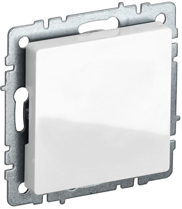 заглушка с суппортом brite мз10-брб механизм бел. iek br-pl10-k01 от BTSprom.by