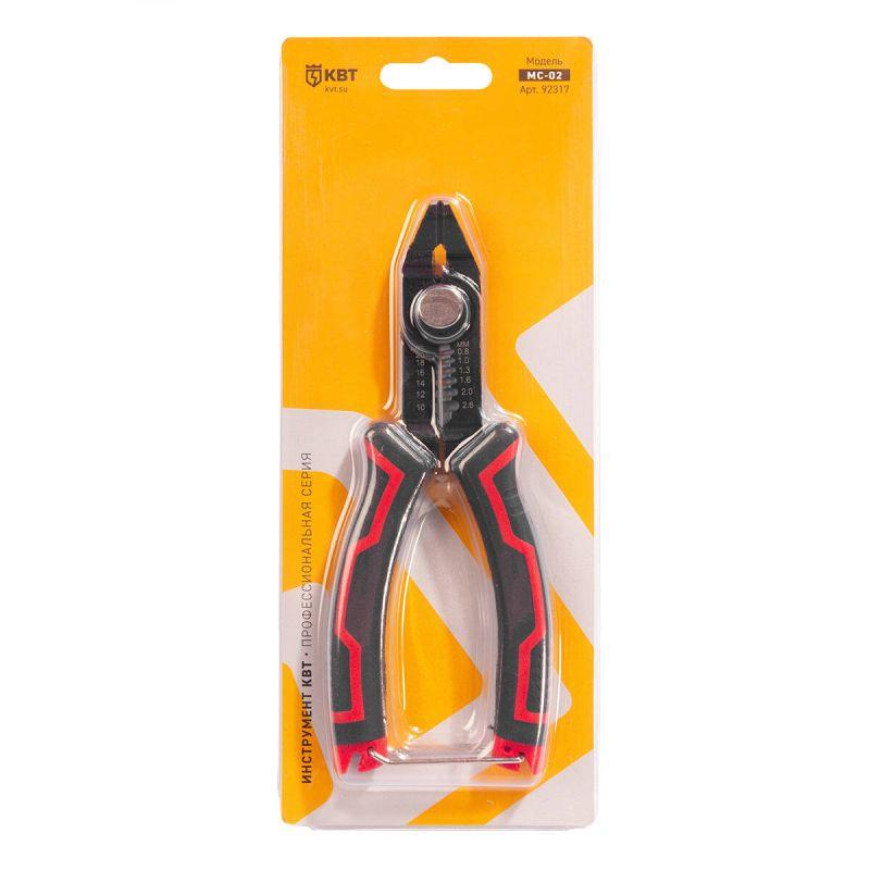  Бокорезы-стриппер MC-02 ПРОФИ КВТ 92317 фото в каталоге от BTSprom.by