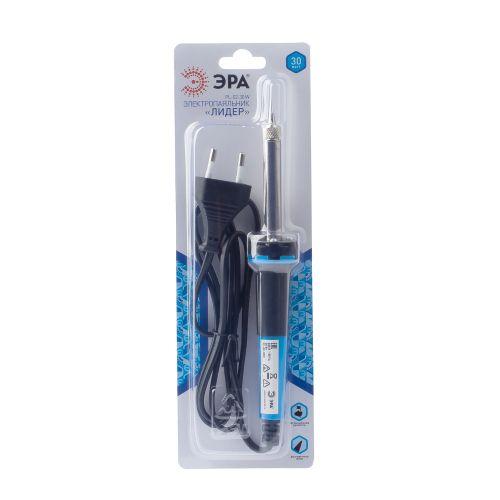  Паяльник "Лидер" 30Вт 230В 2-комп. рукоятка жало Long life PL-02-30 W ЭРА Б0046946 фото в каталоге от BTSprom.by