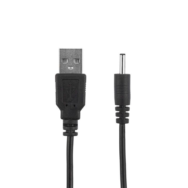 кабель usb штекер - dc разъем питание 1.4х3.4мм спираль 1.5м rexant 18-0235 от BTSprom.by