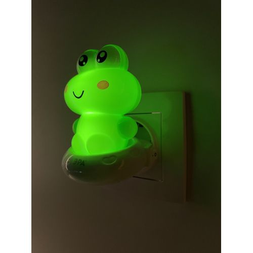  Светильник NN-608-SW-GR ночник "Лягушонок" зел. ЭРА Б0019100 фото в каталоге от BTSprom.by