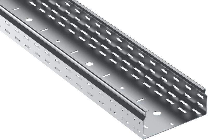 Лоток листовой перфорир. 80х200 L3000 сталь 2.0мм ESCA 7 IEK CLP10-080-200-200-3 от BTSprom.by