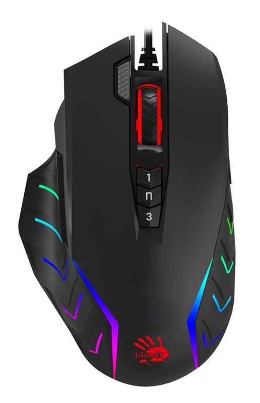 мышь bloody j95s черн. оптическая 8000dpi usb 9but j95s stone black activated a4tech 1379879 от BTSprom.by