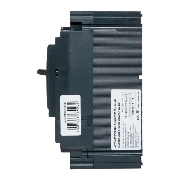  Выключатель автоматический 3п 160/80А 36кА ВА-99C Compact NS PROxima EKF mccb99C-160-80 фото в каталоге от BTSprom.by