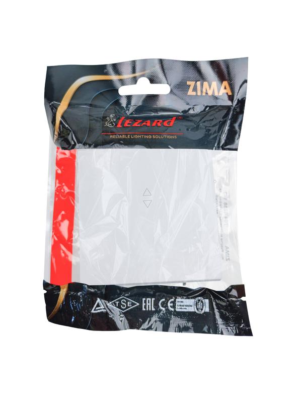  Выключатель проходной 1-кл. СП ZIMA IP20 10А безвинт. зажим бел. LEZARD 704-0288-105QC фото в каталоге от BTSprom.by