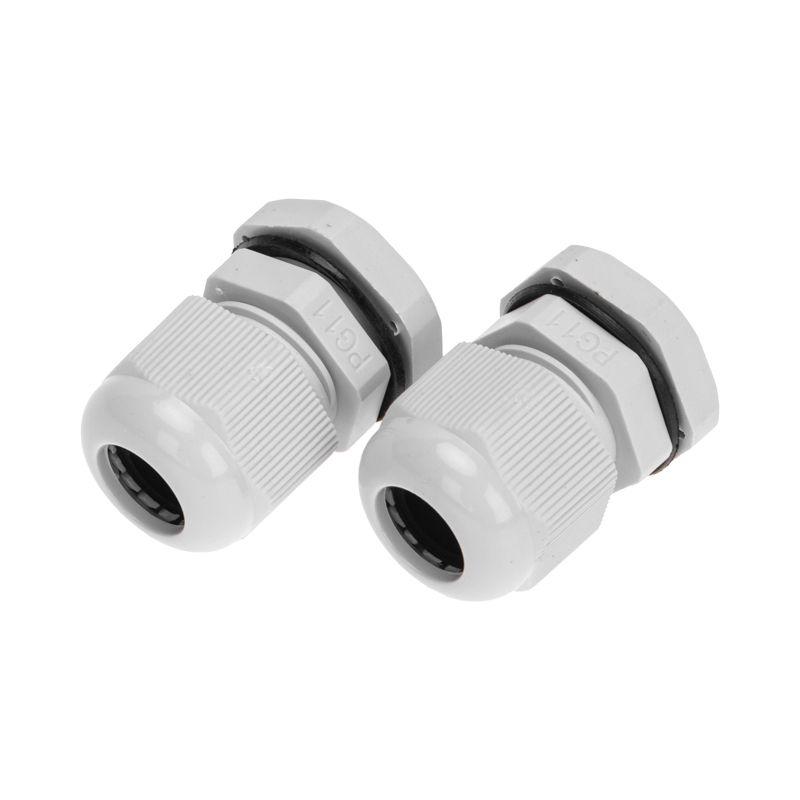  Ввод кабельный PG-11 (5-10мм) сер. комплект (уп.2шт) Rexant 07-8011-A2 фото в каталоге от BTSprom.by