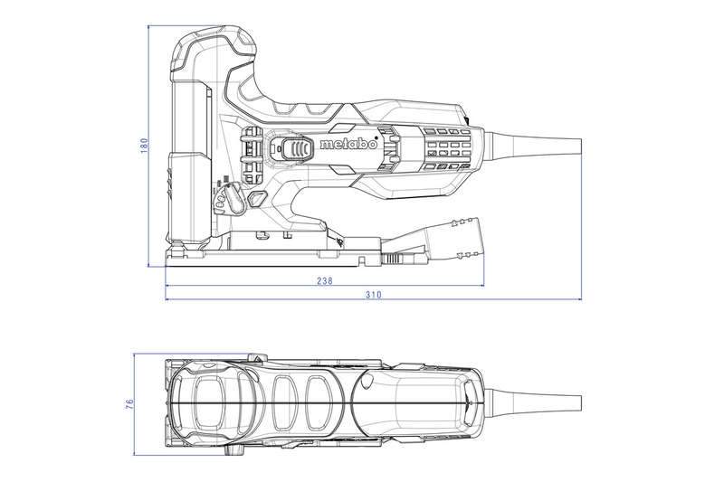  Лобзик STE 100 Quick 710Вт маятн эл-ка кейс Metabo 601100500 фото в каталоге от BTSprom.by