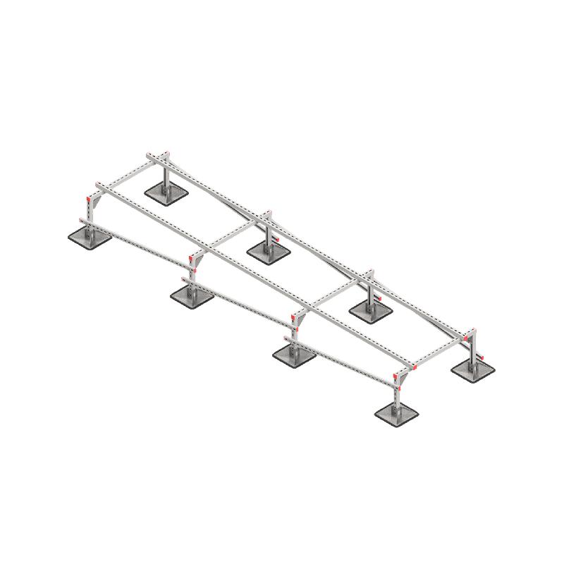конструкция опорная для установки оборудования technoraptor steelfoot 1000х4000 hd км tr0305 от BTSprom.by
