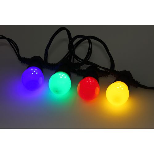  Гирлянда "Белт Лайт" 5м 15LED шаг 30см мультиколор 220В каучуковая изоляция IP65 ЭРА Б0047953 фото в каталоге от BTSprom.by