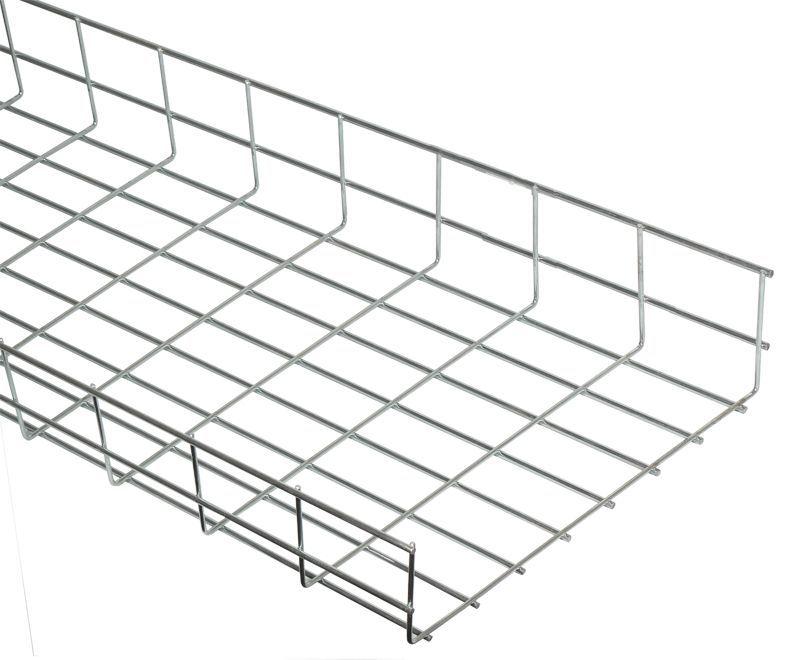 Лоток проволочный 400х85 L3000 сталь 4мм оцинк. IEK CLWG10-085-400-3 от BTSprom.by
