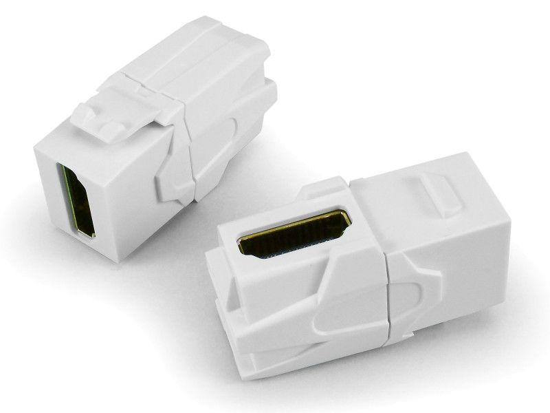 вставка kj1-hdmi-av18-wh формата keystone jack с прох. адапт. hdmi (type a) 90 градусов rohs бел. hyperline 247402 от BTSprom.by