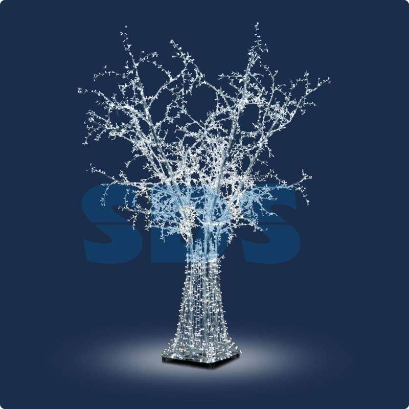 декоративная 3d фигура дерево 540х530 см белое от BTSprom.by