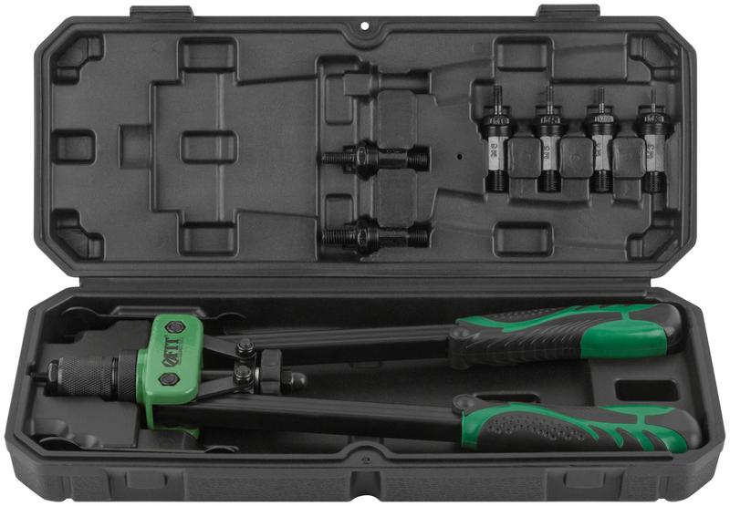  Заклепочник силовой двуручный профи для резьбовых заклепокм 3-М10 (350мм) FIT 32068 фото в каталоге от BTSprom.by