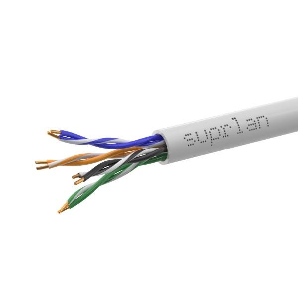 кабель витая пара u/utp кат.5e 4х2х24awg solid cu pvc in. median 305м (м) suprlan 01-0334-9 от BTSprom.by