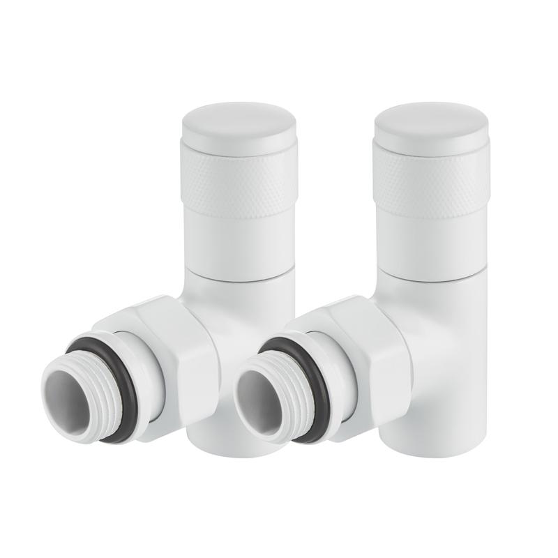  Набор дизайн-вентилей PIANO угловой 1/2дюйм бел. Royal Thermo НС-1422581 фото в каталоге от BTSprom.by