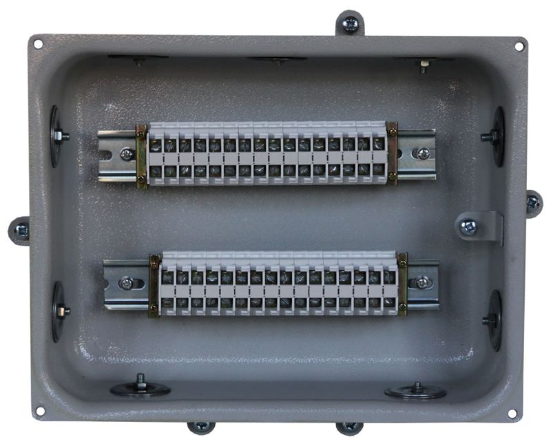 коробка клеммная кзн-32 у3 32 зажима ip31 заглушка метал. электротехник et013207 от BTSprom.by