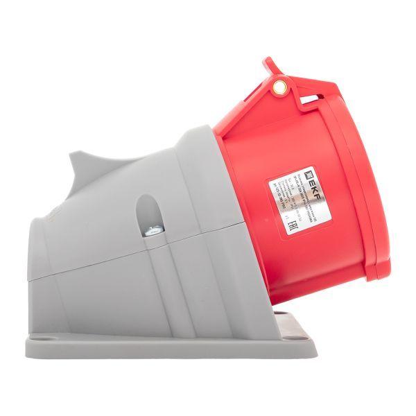  Розетка стационарная наружная 125 3Р+РЕ+N 32А 380В IP44 PROxima EKF ps-125-32-380-PRO фото в каталоге от BTSprom.by
