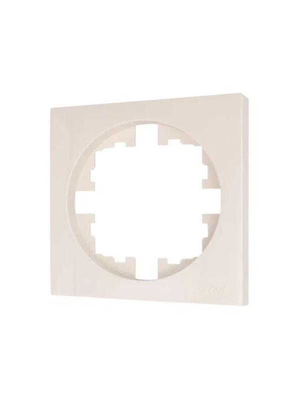  Рамка 1-м OSEN горизонт. квадрат сл. кость LEZARD 743-9000-146 фото в каталоге от BTSprom.by