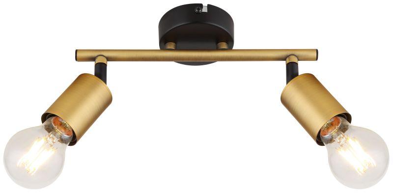 светильник настенно-потолочный спот jordana 7038-702 2хe27 40вт поворотный rivoli б0054665 от BTSprom.by