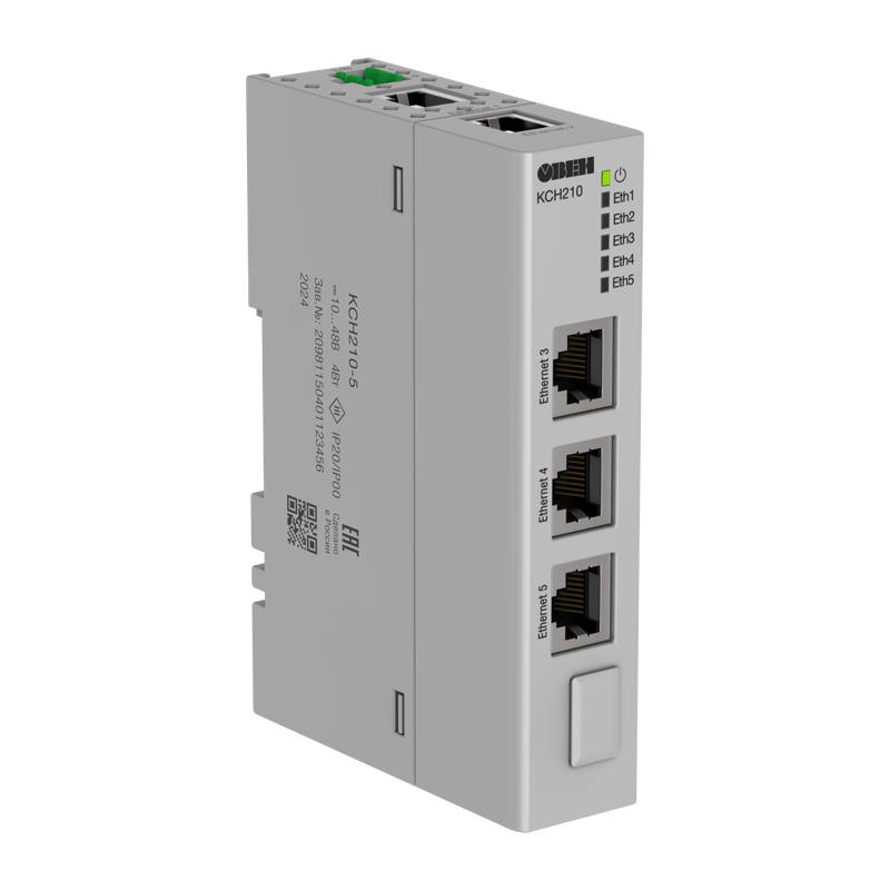 коммутатор сетевой ксн210-5 неуправляемый овен 106526 от BTSprom.by