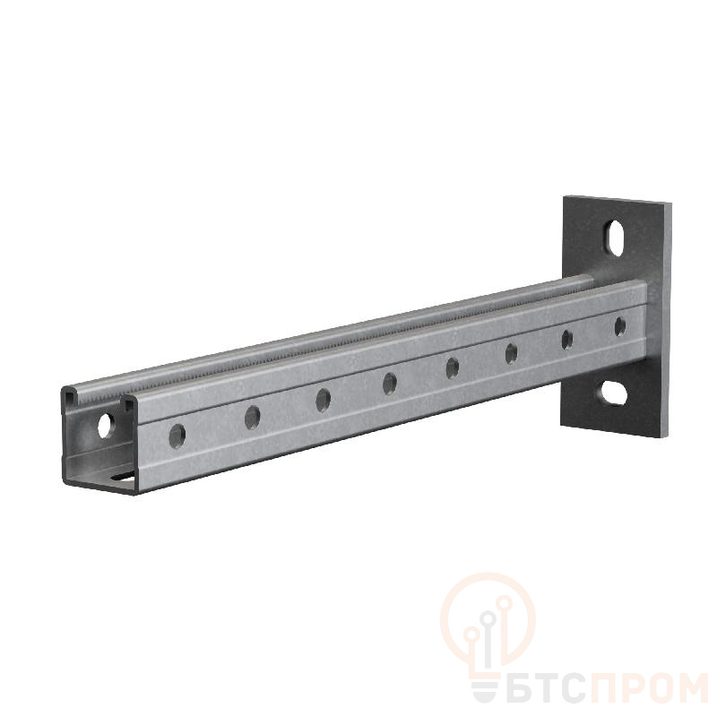 Консоль-Страт одиночная усилен. 41х41 KSSU41-150 3P L150 2.5мм тройная перфорация КМ LO41242 от BTSprom.by Консоль-Страт одиночная усилен. 41х41 KSSU41-150 3P L150 2.5мм тройная перфорация КМ LO41242 от BTSprom.by