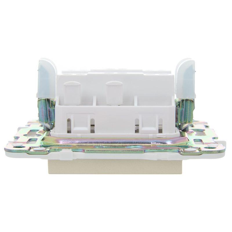  Выключатель перекрестный 1-кл. SKANDY 10А SK-V03Sa песочн. IEK SK-V13-0-10-K98 фото в каталоге от BTSprom.by