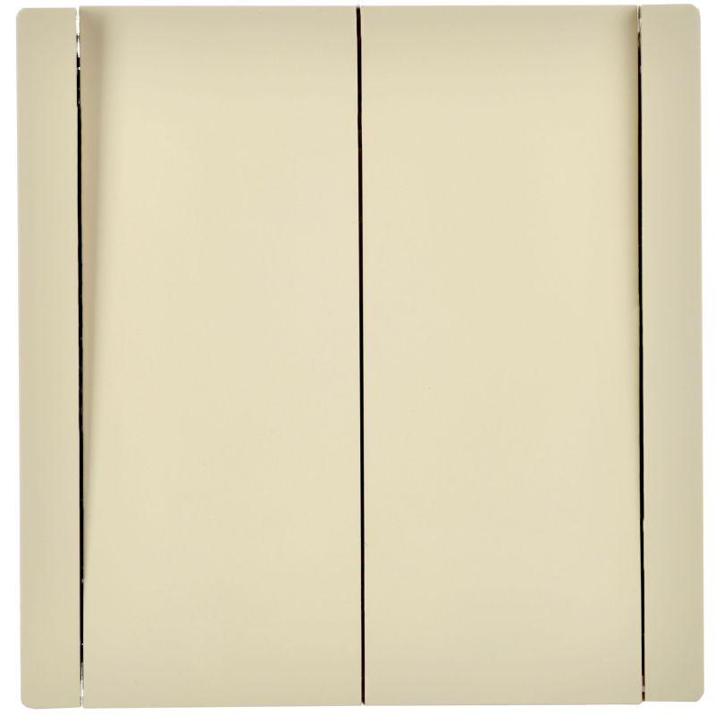  Выключатель перекрестный 2-кл. СП FORTE&PIANO 10А FP409 ваниль IEK FP-V23-0-10-1-K10 фото в каталоге от BTSprom.by