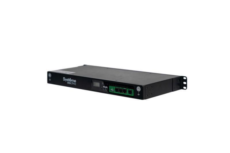  Блок распределения питания Uniprom управляемый 1U 240В 1ф 16А 10хC13 2хC19 2м кабель IEC320 C20 SE UP7921 фото в каталоге от BTSprom.by