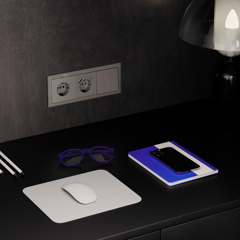  Выключатель 3-кл. СП S70 10А механизм шелк Voltum VLS030104 фото в каталоге от BTSprom.by