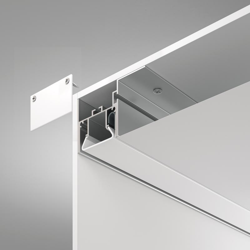  Профиль алюминиевый для натяжного потолка 52х35 Maytoni ALM012S-2M фото в каталоге от BTSprom.by