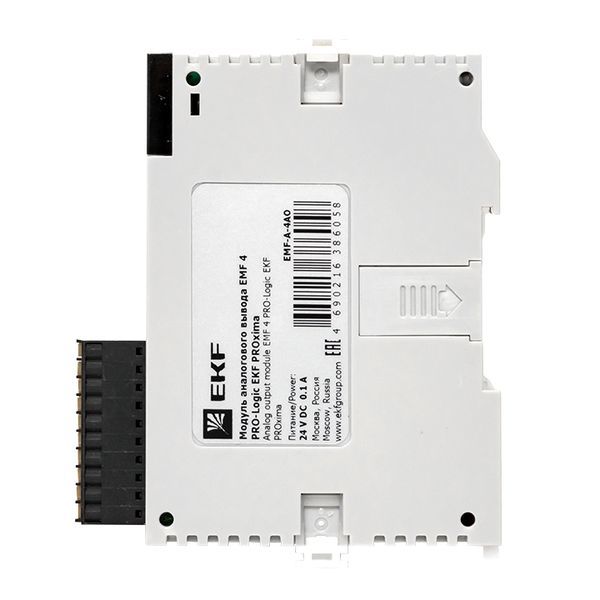  Модуль аналогового вывода EMF 4 PRO-Logic (с поверкой) EKF EMF-A-4AO-V фото в каталоге от BTSprom.by