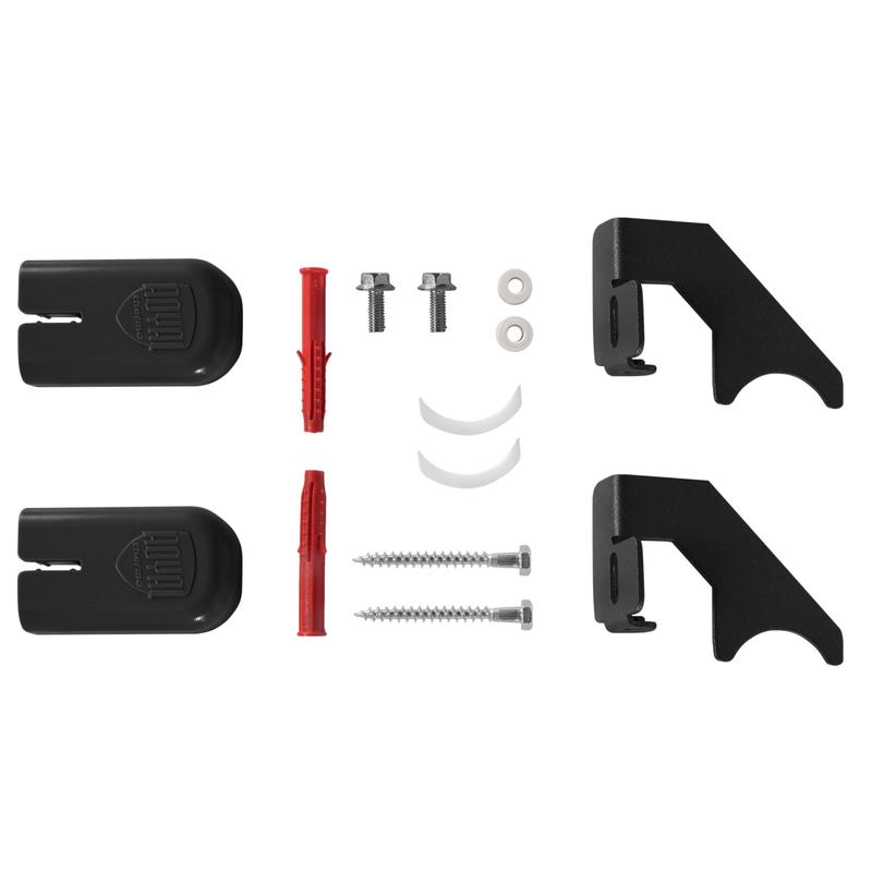  Комплект настенных регулируемых кронштейнов Design 80 черн. Royal Thermo НС-1402584 фото в каталоге от BTSprom.by