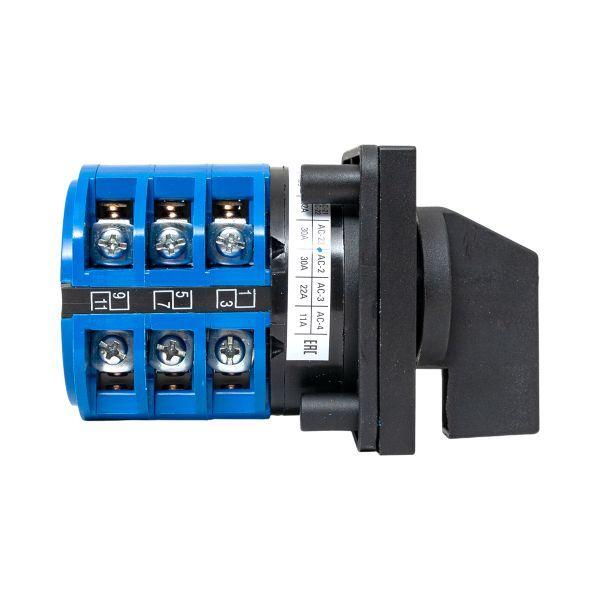  Переключатель кулачковый ПК-1-53 3П 32А "1-2" EKF pk-1-53-32 фото в каталоге от BTSprom.by