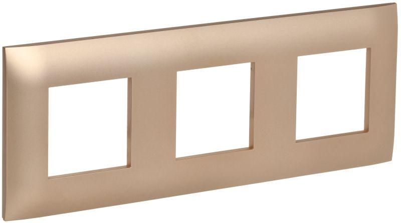 рамка 3-м skandy sk-f03sa песочн. iek sk-m32-k98 от BTSprom.by