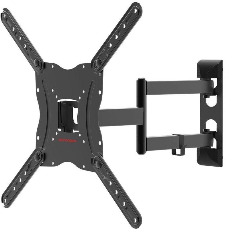 кронштейн для телевизора media lcd-404 new 26-55дюйм макс.30кг настенный поворот и наклон черн. arm media 1404330 от BTSprom.by