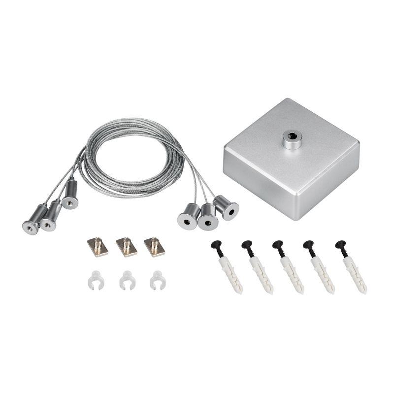 подвес arl-3x2m set (silver box pad 9х2мм) металлarlight 040293 от BTSprom.by
