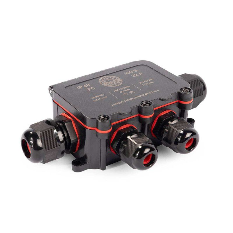 коробка распределительная герметичная mg box m-4 ip68 fortisflex 101763 от BTSprom.by