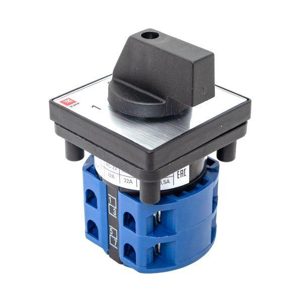  Переключатель кулачковый ПК-1-22 2П 25А "1-0-2" EKF pk-1-22-25 фото в каталоге от BTSprom.by