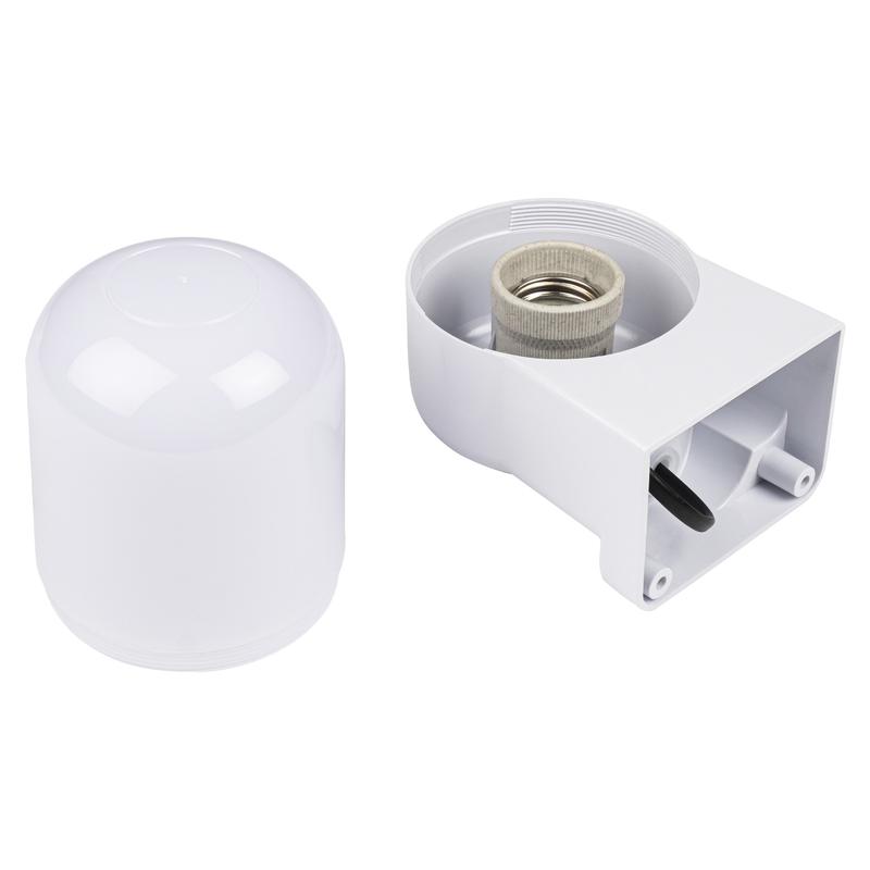  Светильник PWL 155085 SAUNA WHITE E27 IP54 230В термостойкий для саун бел. JazzWay 5061873 фото в каталоге от BTSprom.by