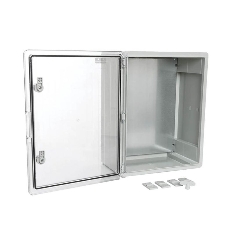 корпус пластиковый с монтажной панелью щмп ip65 прозр. дверь 500х400х240 промрукав pr08.26494 от BTSprom.by