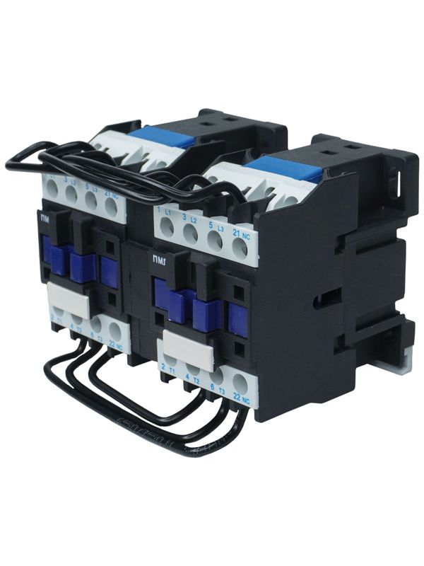 пускатель магнитный пмл-1561м ухл4 б 10а 220в/50гц 2нз ip20 реверсивный без реле электротехник et515396 от BTSprom.by