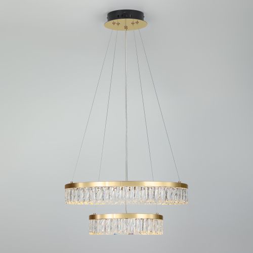  Люстра светодиодная Erika 6131-105 LED 68Вт 3000К дизайн Rivoli Б0061969 фото в каталоге от BTSprom.by