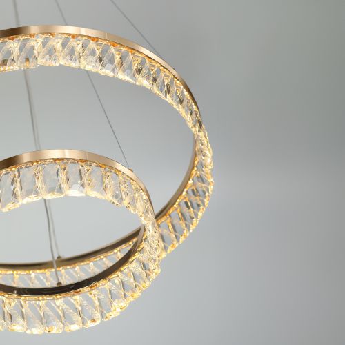  Люстра светодиодная Erika 6131-105 LED 68Вт 3000К дизайн Rivoli Б0061969 фото в каталоге от BTSprom.by