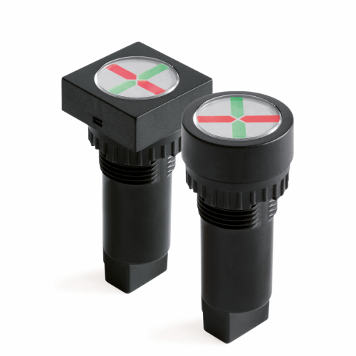 индикатор положения винт. подкл. уст. размер 22/30 круг. зел./желт. 230в dkc ac0s23gy230 от BTSprom.by