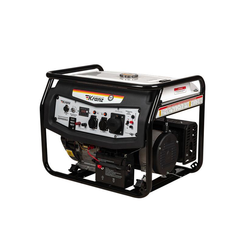 генератор бензиновый kr8000ea 8квт 25л коннектор автоматики электростартер kranz kr-16-1139 от BTSprom.by
