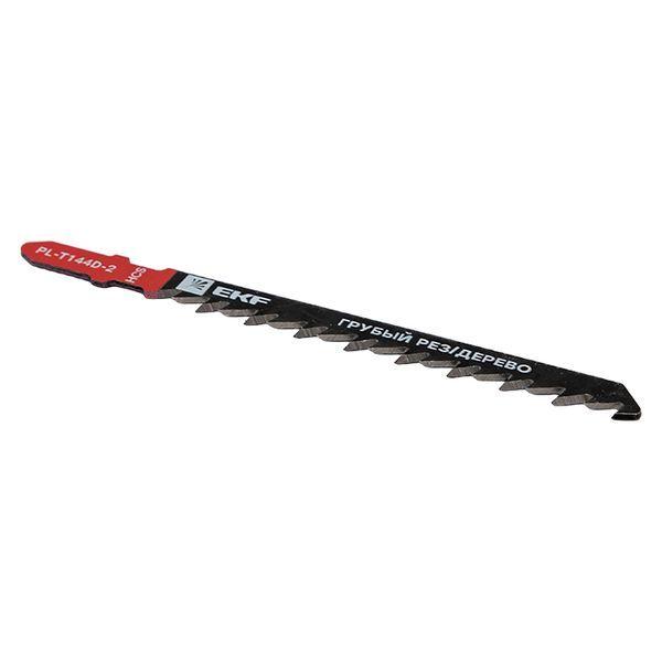  Пилка для электролобзика T144D (грубый рез по дереву и ДВП)(HCS) (уп.2шт) Master EKF pl-t144d-2 фото в каталоге от BTSprom.by